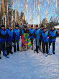 Депутаты районной Думы сыграли  в  хоккей с мячом на валенках