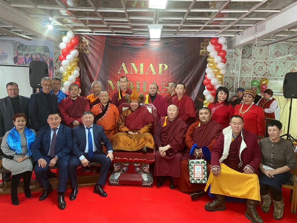 Церемония интронизации Дид Хамбо ламы буддийской традиционной Сангхи России по Иркутской области