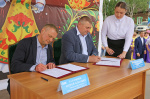 Подписано Соглашение о сотрудничестве между компанией «Газпром добыча Иркутск» и администрацией Жигаловского района Иркутской области