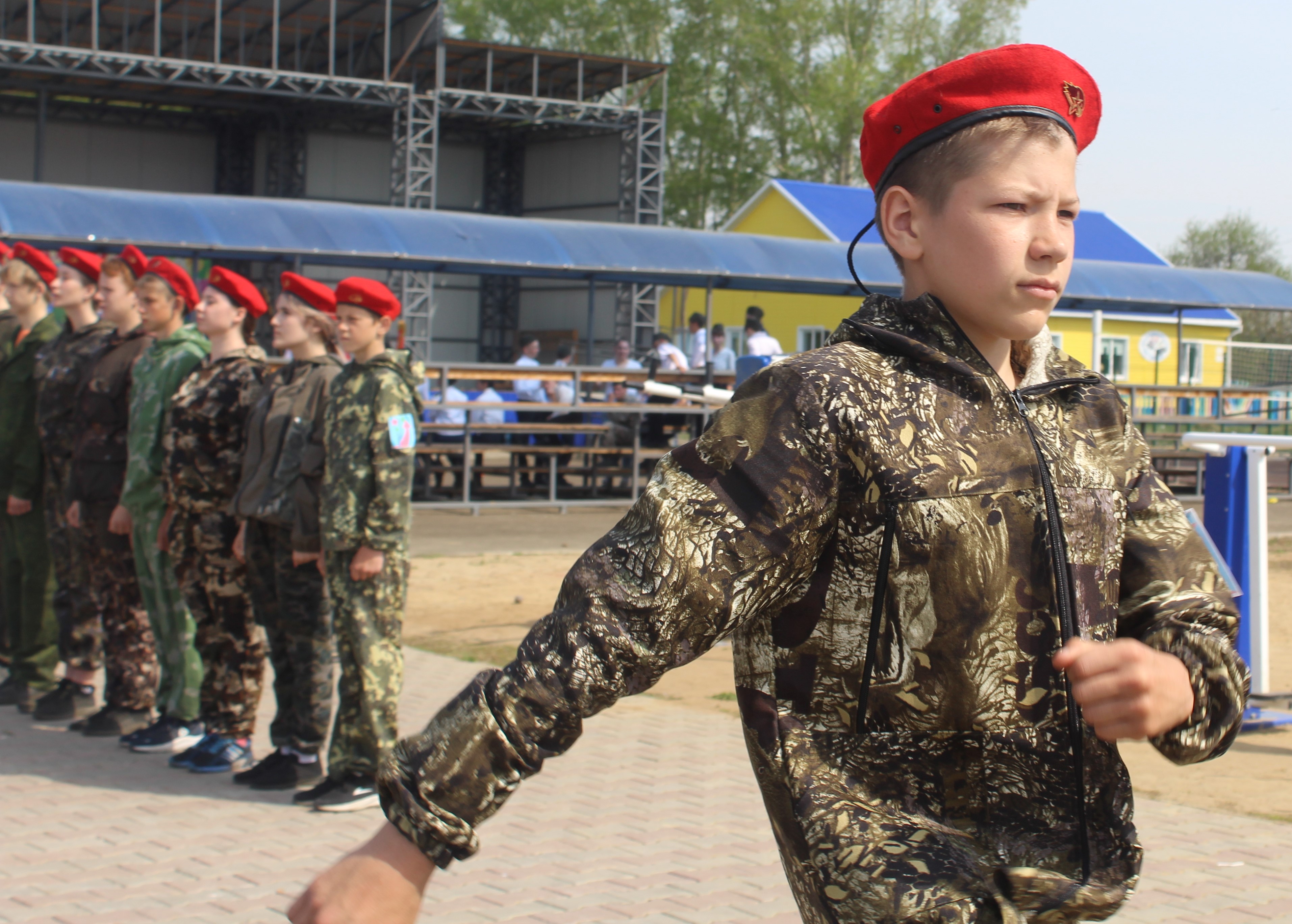 В Тулунском районе прошла военно-патриотическая игра «Зарница»