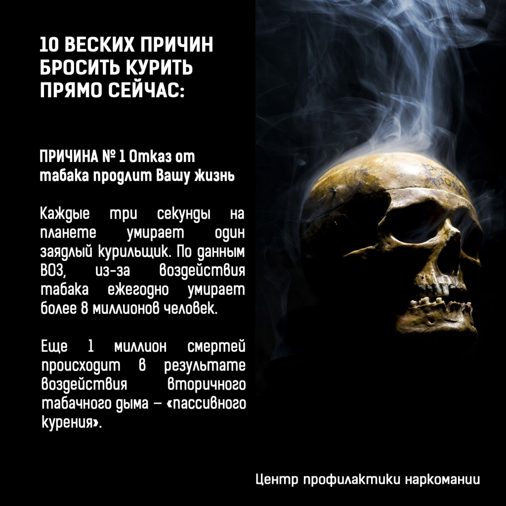 10 причин бросить курить