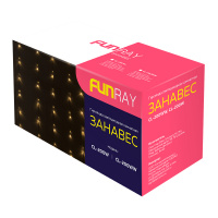 Гирлянда светодиодная FunRay Занавес CL-200WW