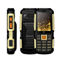 Сотовый телефон BQ 2430 Tank Power Black+Gold