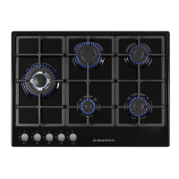 Варочная поверхность газовая Maunfeld EGHE.95.33CB/G