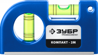 Уровень магнитный компактный Зубр Компакт 2-М 85 мм 34551