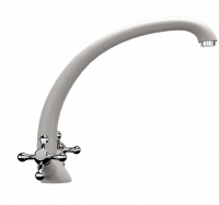 Смеситель Ulgran U-013 белый