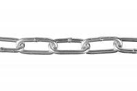 Цепь длиннозвенная, DIN 763, оцинкованная сталь, d=10мм, L=10м, Зубр Профессионал 4-304030-10