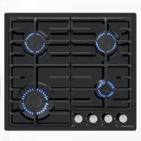 Варочная панель газовая Maunfeld EGHE.64.3STS-EB/G Варочная панель газовая Maunfeld EGHE.64.3STS-EB/G