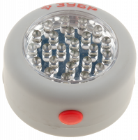 Фонарь светодиодный Зубр, 24 LED, 3ААА, 61812