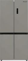 Холодильник Weissgauff WCD 450 Dark Grey NoFrost Inverter