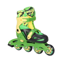 Коньки роликовые Альфа Каприз Game green раздв.полум. S (р.30-33) 4-22230