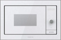 Микроволновая печь встраиваемая Gorenje BM235G1SYW Микроволновая печь встраиваемая Gorenje BM235G1SYW