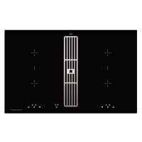 Варочная поверхность индукционная с вытяжкой Kuppersbusch KMI 8500.0 SR Stainless Steel