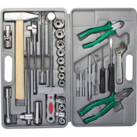 Набор инструмента Низ "УНИВЕРСАЛ - 2", сталь 40Х, в кейсе, 29 предметов, 27620