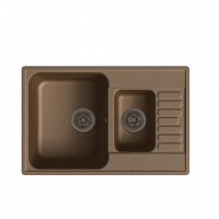 Кухонная мойка Lex St. Moritz 740 CHOCOLATE кварцевая