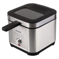 Фритюрница электрическая Endever Skyline FR-113 черный/стальной