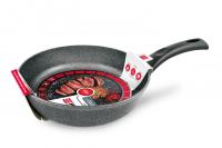 Сковорода Нева Металл Каменная 240мм Серый гранит 19124