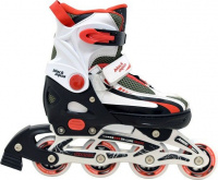 Коньки роликовые раздвижные BlackAqua АA-102 р.30-33