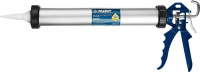 Пистолет для герметика Зубр "Профессионал", закрытый, алюминиевый корпус, 600мл 06633-60