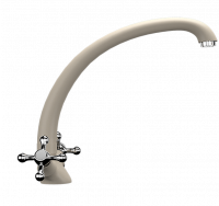 Смеситель Ulgran U-013 бежевый