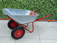 Тачка строительная двухколесная Зубр Т-22, 39950