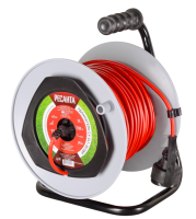 Удлинитель силовой на катушке Ресанта СУ-2х1-30/2ВР (с выкл., 1 розетка, IP44)