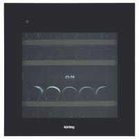 Винный шкаф встраиваемый Korting KFW 604 DB GN Винный шкаф встраиваемый Korting KFW 604 DB GN