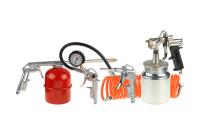 Набор пневмоинструмента универсальный Stayer ORION-5S, 5 предметов, с нижним бачком (06487-H5)