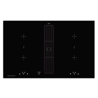 Варочная поверхность индукционная с вытяжкой Kuppersbusch KMI 8500.0 SR Black Velvet