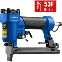 Степлер (скобозабиватель) пневматический Зубр Профессионал 53F-13 скобы тип 53F 31934