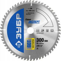 Диск пильный Зубр "Чисторез", 300x32 мм, 60Т, 36905-300-32-60