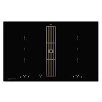Варочная поверхность индукционная с вытяжкой Kuppersbusch KMI 8500.0 SR Black Chrome