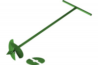 Бур садовый Росток 39492, со сменными ножами, 150 мм, 200мм, длина 1000мм