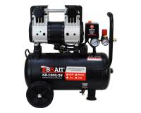 Компрессор прямой Brait KB-1200/24 (200л/мин,24л,220В/1.2кВт,2цил,8бар) 21.5кг
