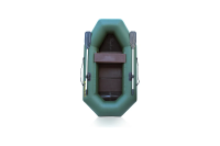 Лодка гребная Compakt 220 ФС фанерная слань цвет зеленый 3952022