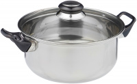 Кастрюля из нерж стали с крышкой BAK-S-03