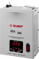 Профессиональный стабилизатор напряжения Зубр АСН 500, 59381-0.5