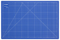 Коврик Зубр "Эксперт", непрорезаемый, 3мм, цвет синий, 450х300 мм 09902