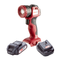 Фонарь аккумуляторная RedVerg RD-L18-3/U-K (18В,Li-ion,1х2.0Ач,) 0.4кг