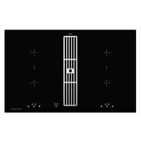 Варочная поверхность индукционная с вытяжкой Kuppersbusch KMI 8500.0 SR Silver Chrome