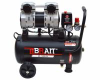 Компрессор воздушный Brait KB-1400/24 (240л/мин,24л,220В/1.4кВт,2цил,8бар)