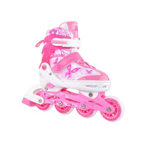 Коньки роликовые Альфа Каприз Soul Pink раздв.полум. L (р.39-42) 4-26046