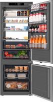 Холодильник встраиваемый Weissgauff WRKI 1970 Total NoFrost Inverter Premium EcoFresh Inox