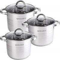Набор посуды Mayer & Boch 6 предметов (5,7 л, 7,2 л, 9 л) 30954