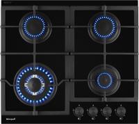 Варочная поверхность газовая Weissgauff HGG 641 BGV Nano Glass