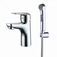 Смеситель для раковины с гигиеническим гарнитуром Iddis Torr TORSB00i08