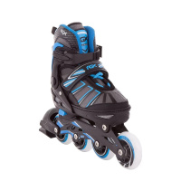 Коньки роликовые Альфа Каприз Enigma blue раздв.полум. XS (р.27-30) 4-19332