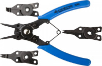 Съемник Stayer "Master" стопорных колец, в наборе с 4 насадками 2280