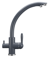 Смеситель Ulgran U-017 антрацит Смеситель Ulgran U-017 антрацит