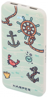 Аккумулятор внешний Harper PB-0021 sea